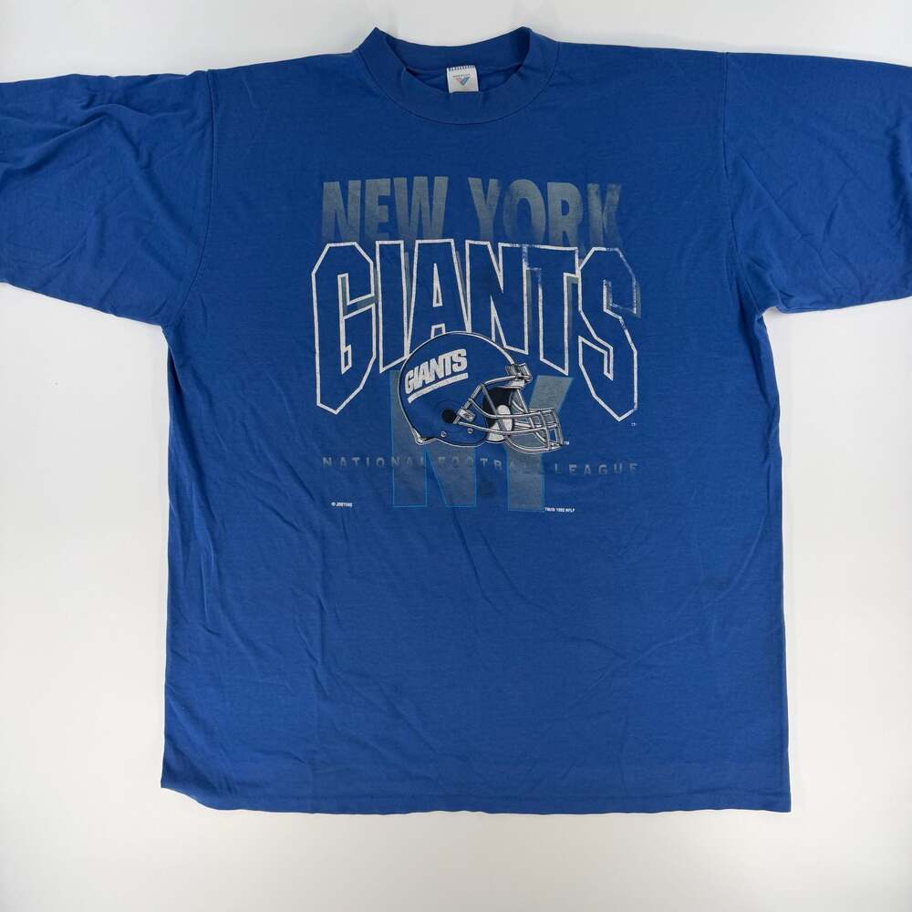 0759 Vintage 1992 New York Giants NFL Graphic T-Shirt Artex Sportswear